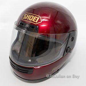 Vintage Collectable Shoei RF-200 Motorcycle Helmet 1990s - Movie Prop or  Art Project - Etsy