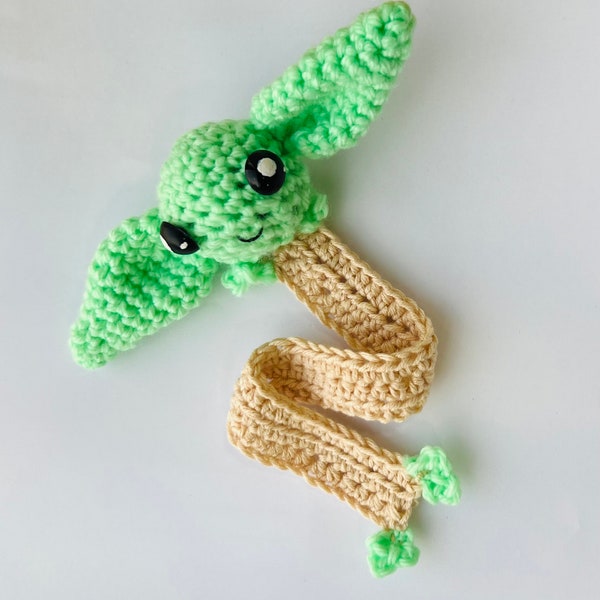 Crochet Alien Bookmark Pattern/ Crochet pattern/ Animal bookmark/crochet bookmark