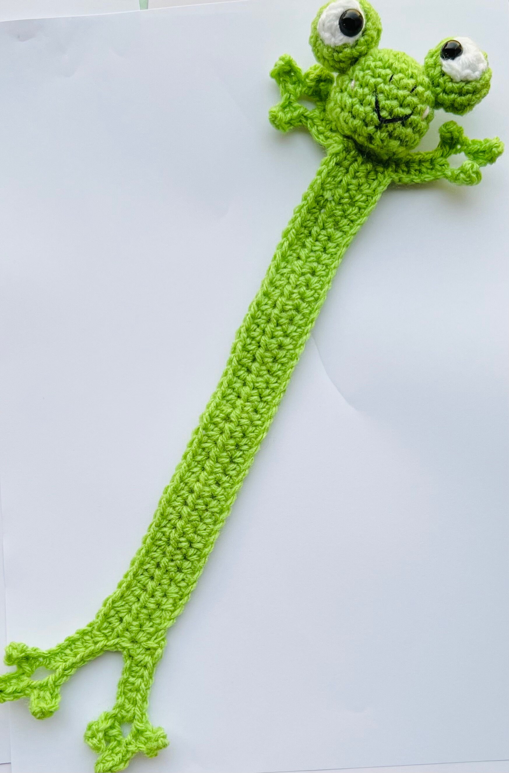 Crochet Frog Bookmark Pattern/ Crochet Pattern/ Animal Etsy
