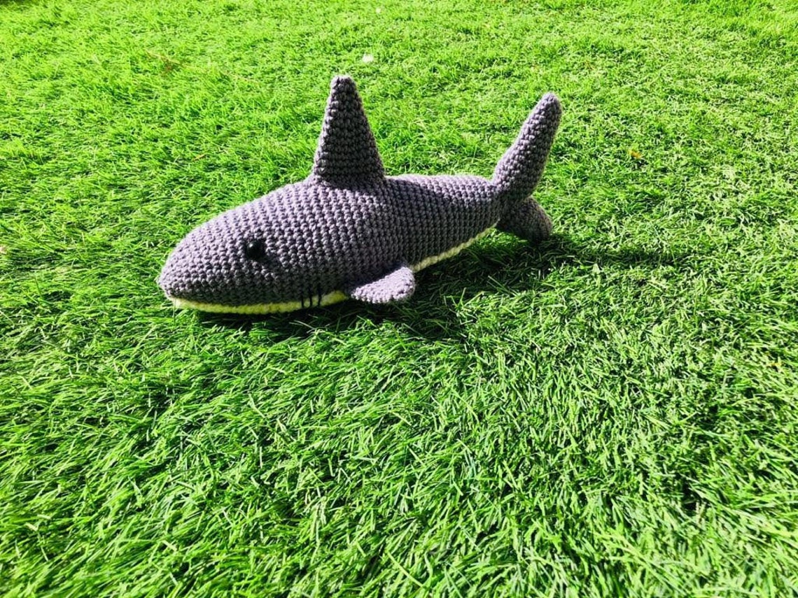 Shark Amigurumi Pattern Crochet Shark Funny Gifts Cute Gift - Etsy UK