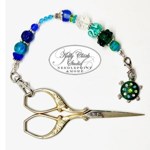 Turtle Scissor Fob, Scissor Find, Lanyard fob, Keyfob, Purse Fob
