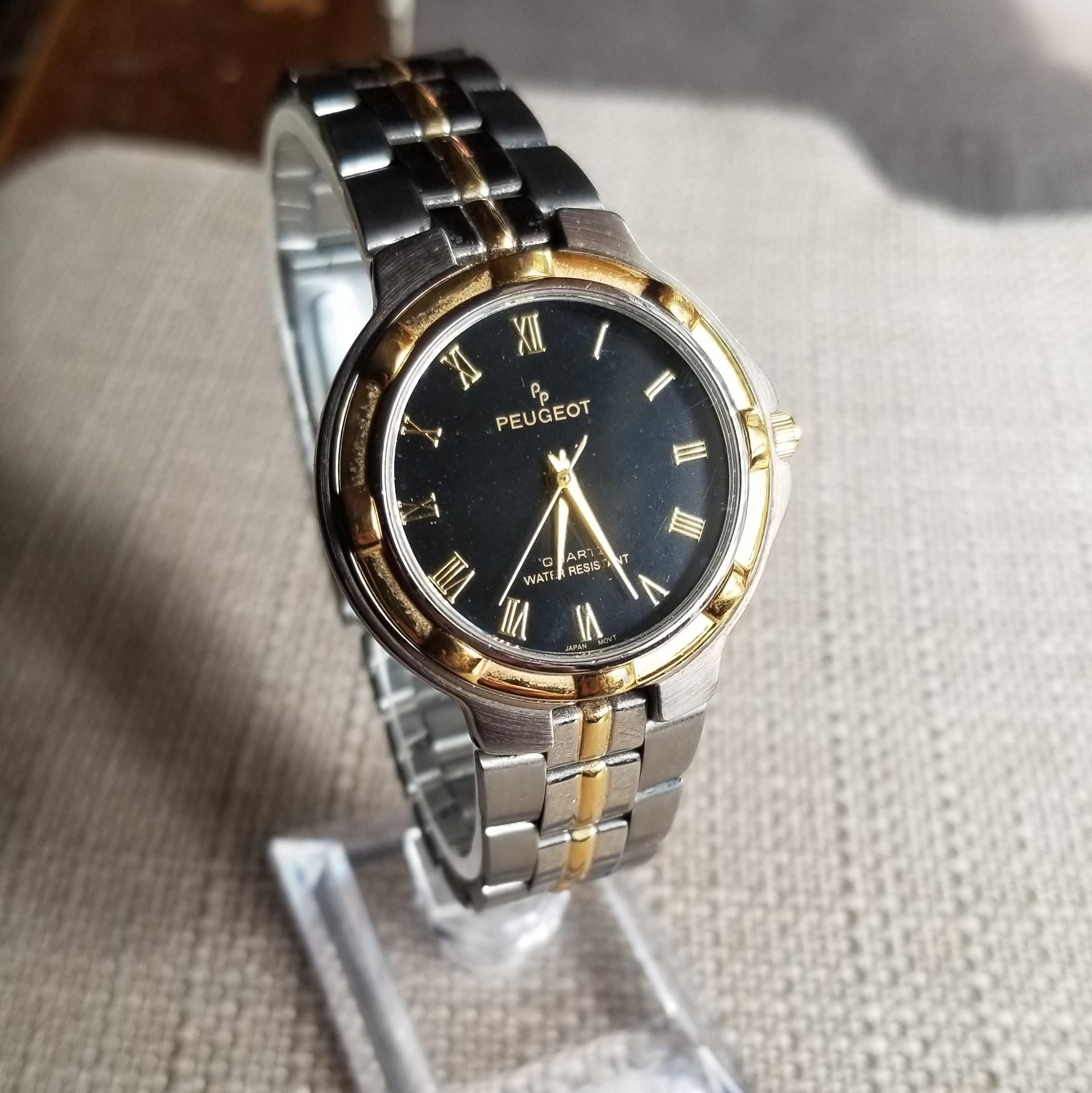 Peugeot Women's Small Silver Watches Gold-tone Peugeot