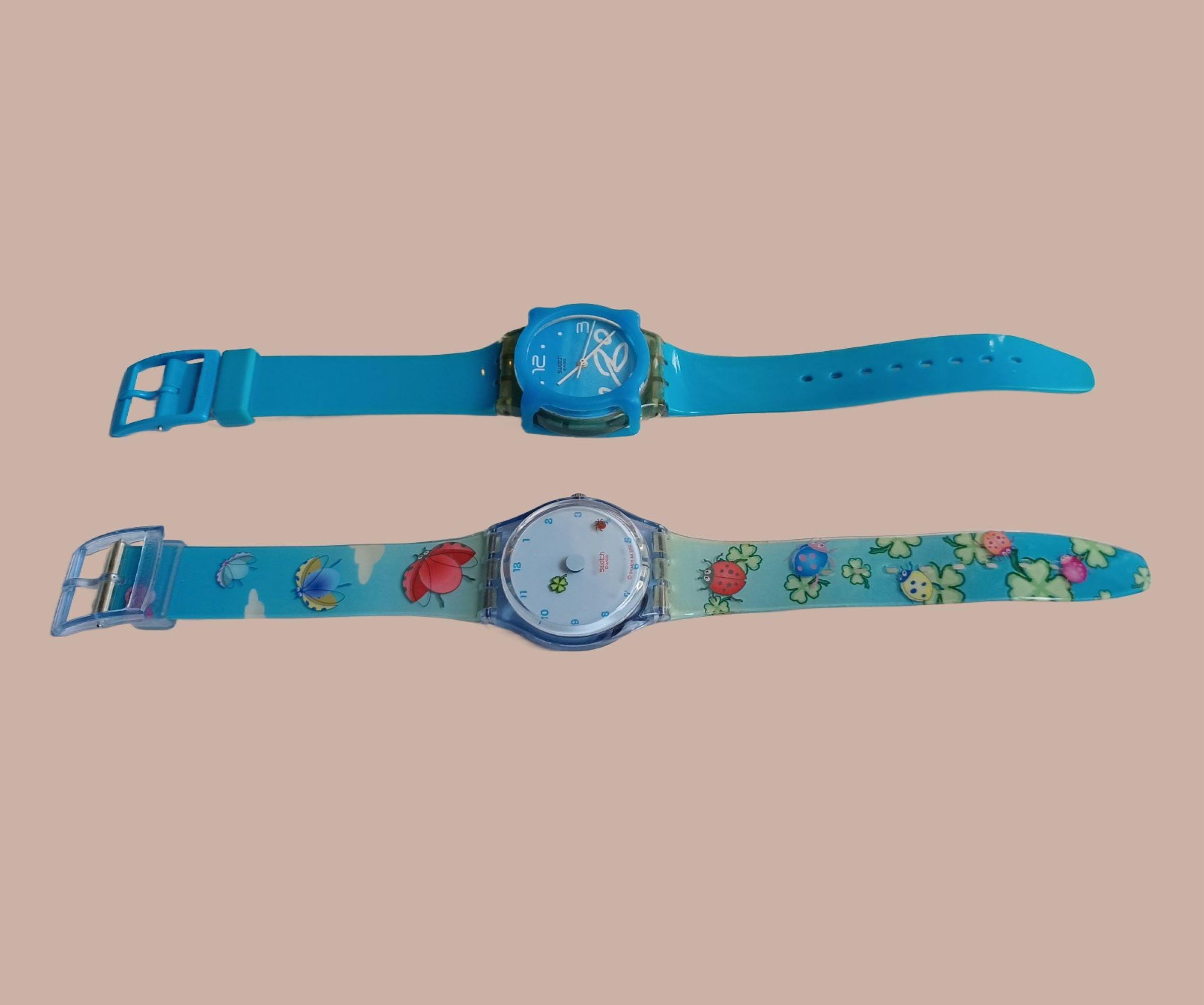 Vtg Women Swatch  Quartz WR Analog 25mm Dial Round Watch (G706) \