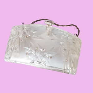Lucite Purse - Etsy