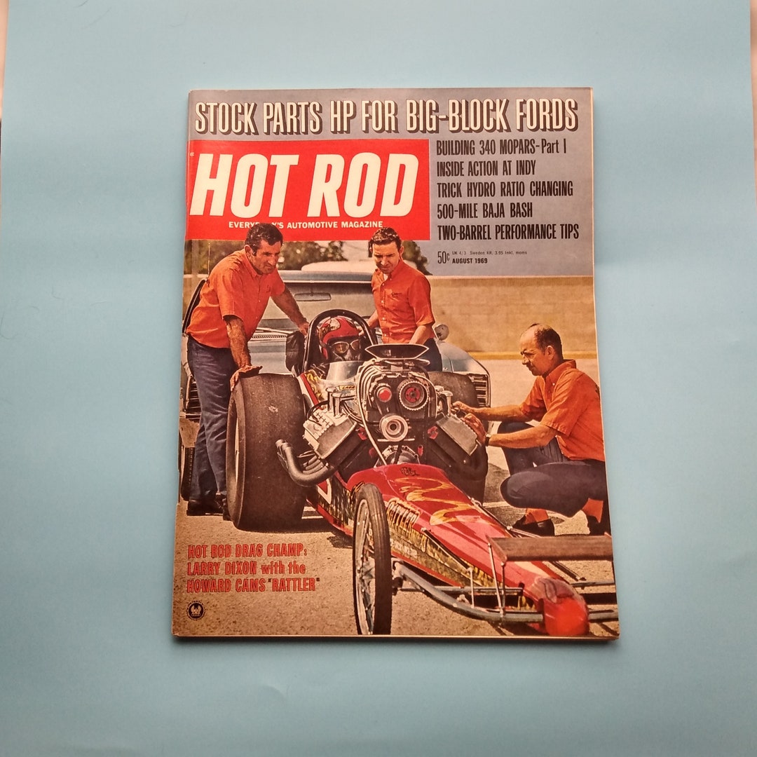 Vintage Hot Rod Magazine August 1969 Car Culture History Etsy vintage-hot-rod-magazine-august-1969-car-culture-history-etsy