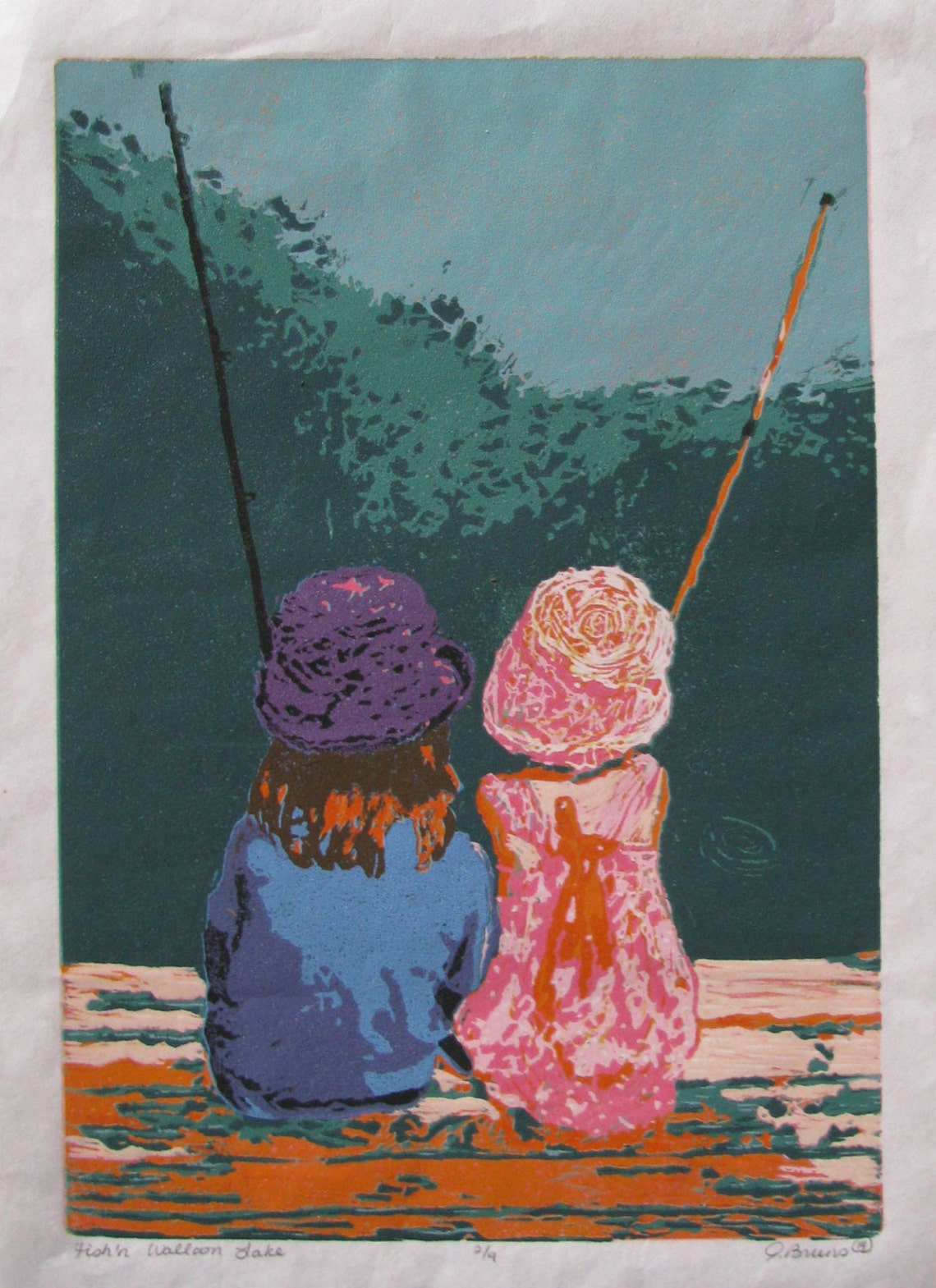 Fish'n Walloon Lake Etsy