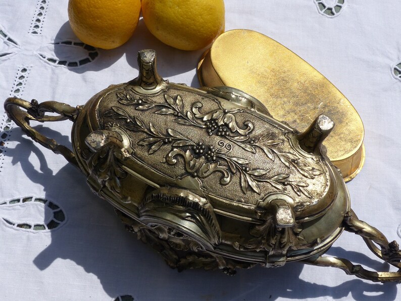 French Decor French Metal Planter French Rococo Planter French Rococo Plant Pot LARGE French Classical Jardiniere Metal Jardiniere