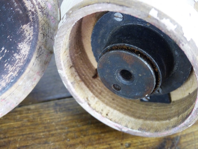 Shabby Chic Coffee Grinder Vintage French Coffee Grinder French Country Kitchen French Coffee Mill Wood /& Brass Coffee Grinder
