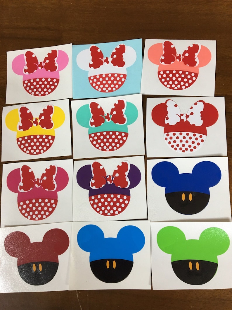 Custom Disney Decals for Water Bottles Etsy