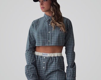 Rework plaid Ralph Lauren pj set