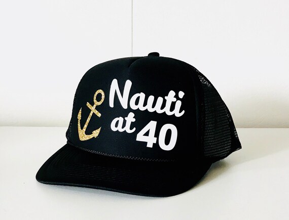 Nauti Birthday Party Hats for Cruises Nauti Crew Party Nauti Crew Nautical Hats Truckers Group Hats Birthdays Nauti Crew Hat