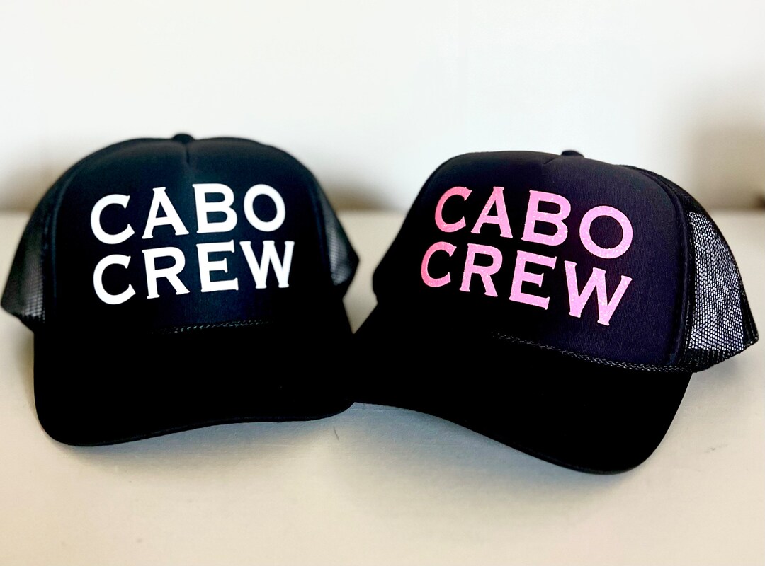 Cabo Crew Trucker Hat Cabo Hat Cabo Crew Cabo Trucker Hat Trucker Hats
