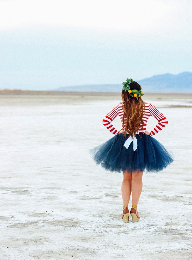 Navy Blue Adult Tutu Blue Tutu Navy Skirt Adult Tutu Tulle Etsy