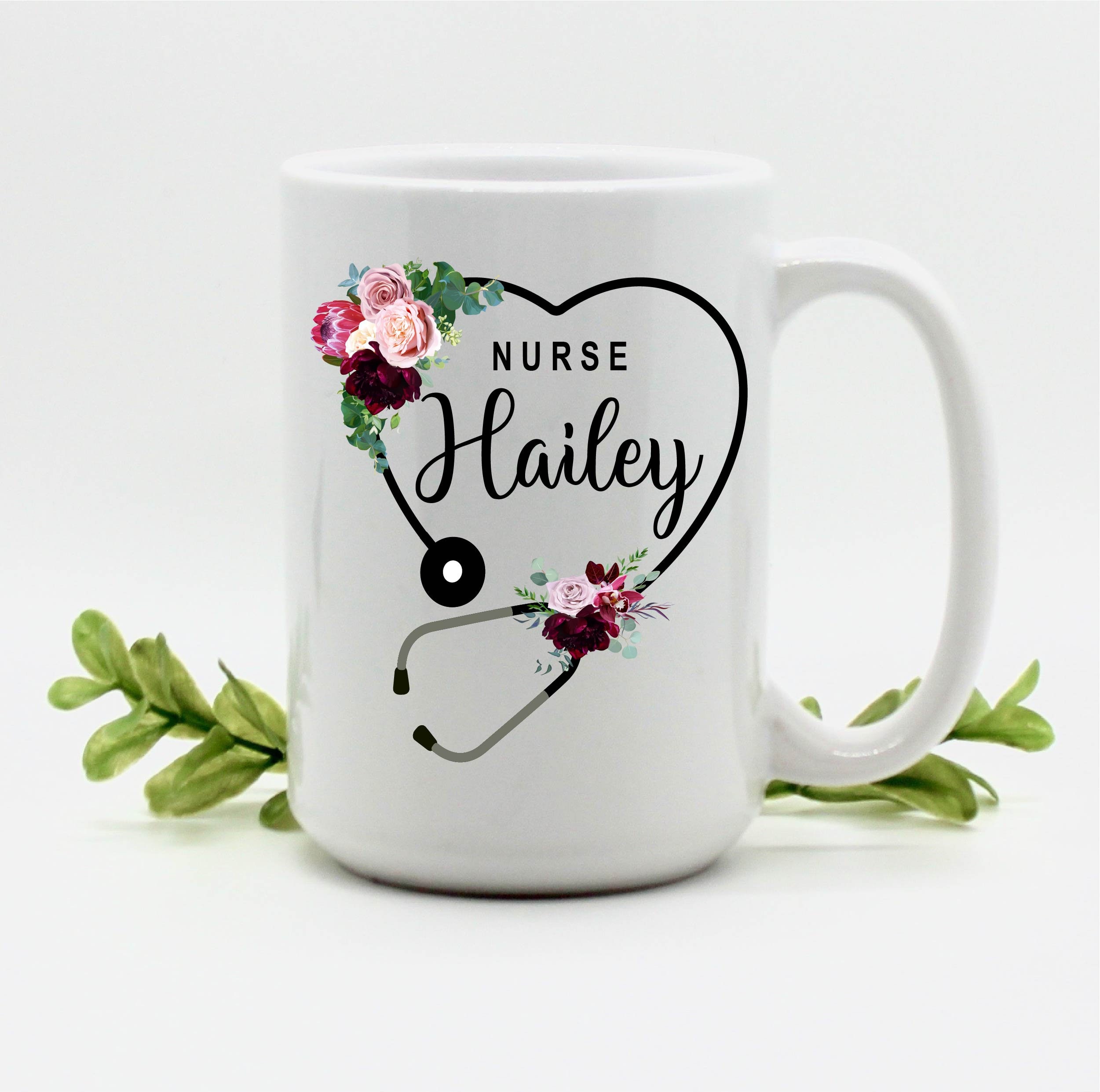 Personalized Nurse Coffee Mug Nurse Gifts Health Care Etsy
