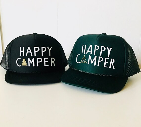 Happy Camper Hats Camping Hats 