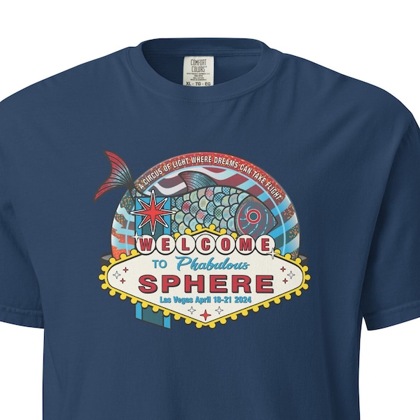 Phish inspiró Sphere Las Vegas run Lot Style Camiseta unisex - Phish Sphere 2024