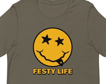 Festy Life - Festival Jamband Shirt - Celebrating the debauchery that is festival life!