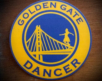 Golden Gate Dancer Stickers / Slaps - Eggy band inspired