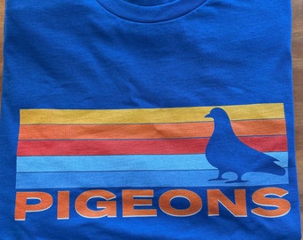 PPPP - Retro Pigeons - Pigeons Playing Ping Pong inspired fan art - P4