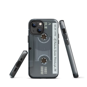 Phish Inspired My First Show Cassette Tape Phone Case - Customize to Your First Show