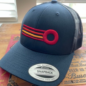Phish inspired Donut Snapback Hat - The Flying Donut - Phish Fan Art