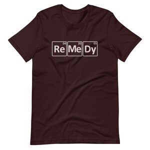 Spafford Inspired REMEDY Shirt Unisex Lot Style Fan Art Oxblood Black