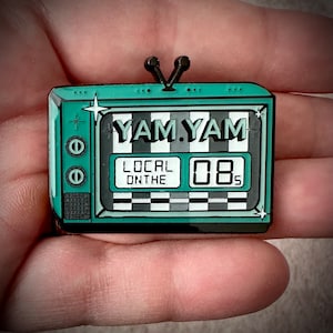 Yam Yam Official &quot;Local on the 8s&quot; Enamel Pin - Artist Edition LE/25