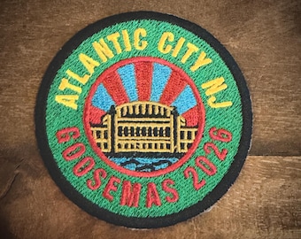 Goose Band Inspired Goosemas 2026 Embroidered patches