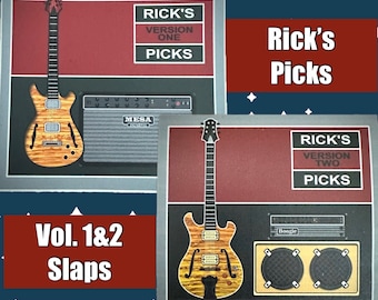 Rick’s Picks - Guitar and Amp Stickers Slaps - Goose band inspired