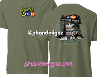 Goose Band Inspired MSG 2025 Shirt - 2 Sided Design Unisex