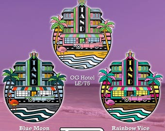 TAND in the Sand - Limited Edition Enamel Pins - SETS (3 PINS), matching LEs