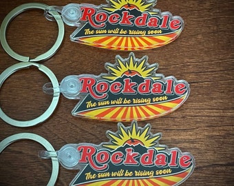 Rockdale - Acrylic Key Chains - Goose band inspired original fan art