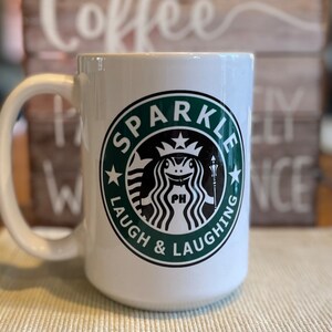 Sparkle phish lot style 15oz Coffee Mug - Laugh and Laughing, Fall Apart