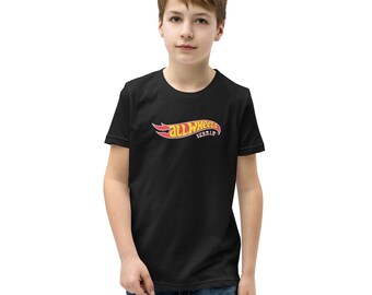 Eggy band inspired All Wheels - Youth Short Sleeve T-Shirt