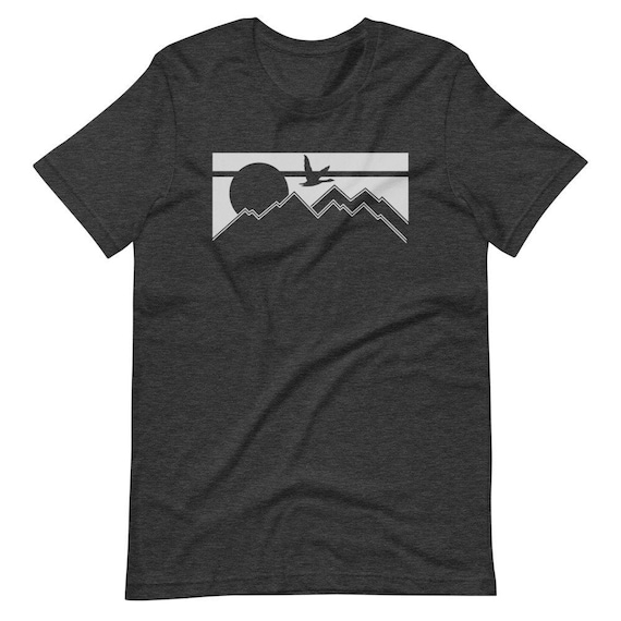 Goose Inspired Retro Mountain Print T Shirt Goose Band Shirt | Etsy