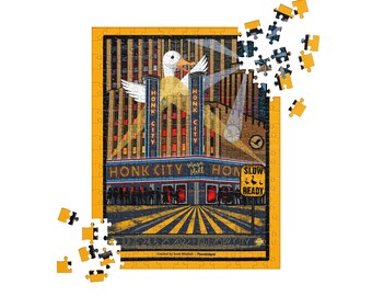 Goose Band Inspired Radio City 2022 Jigsaw puzzle - original fan Art