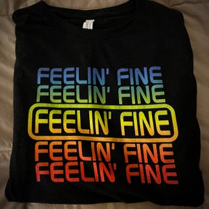 PPPP inspired Feelin’ Fine unisex tshirt - original fan art P4 Pigeons Playing Ping Pong