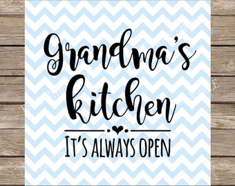 Download Grandmas kitchen svg | Etsy