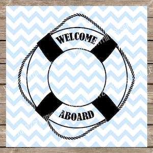 Nautical Svg Lifesaver Svg Anchor Svg Ocean Svg File Beach Svg Boat Svg ...