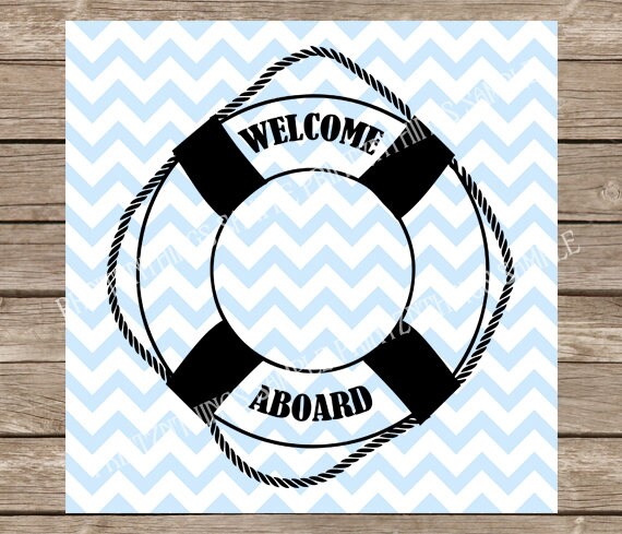 Nautical svg LifeSaver svg Anchor svg Ocean svg file Beach ...
