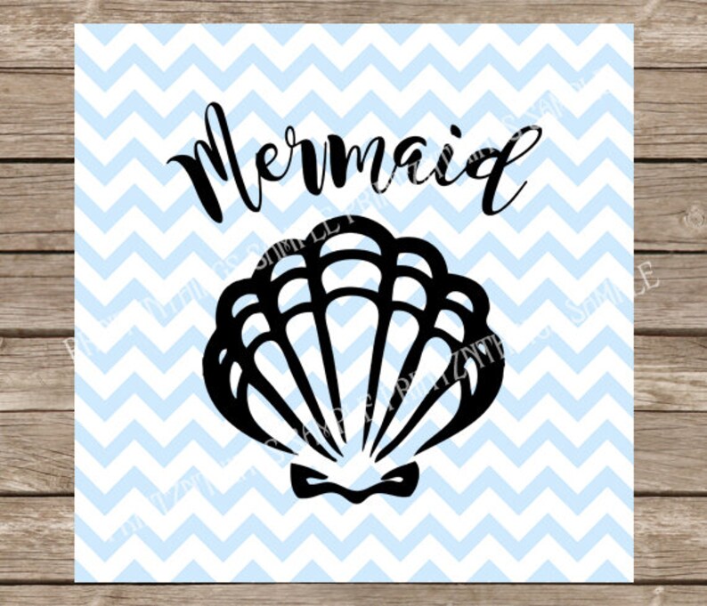 Download Mermaid svg Mermaid shell svg svg file Nautical svg Beach ...