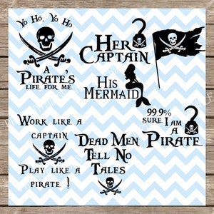 Pirates of the Caribbean Svg Pirate Svg Pirates Svg Bundle - Etsy