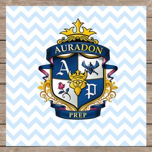 Auradon Prep - Logo della scuola Discendenti Clipart PNG Design