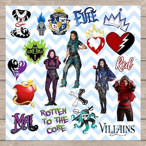 Descendientes 4 PNG Clipart - Auradon Prep, Mal y Evie Imágenes con fondo transparente, El origen de Red