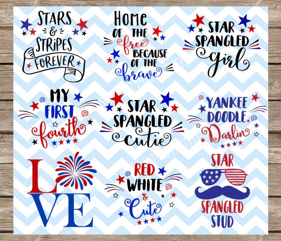 Download 4th Of July American Svg Patriotic Svg Fourth Of July Svg Etsy