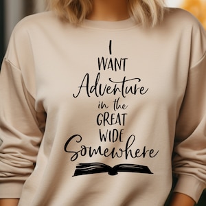 Beauty and the Beast svg I Want Adventure in the Great Wide Somewhere Belle Book svg