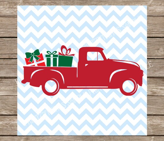 Download Free Christmas Svg Truck Svg Christmas Truck Svg Christmas Etsy SVG DXF Cut File
