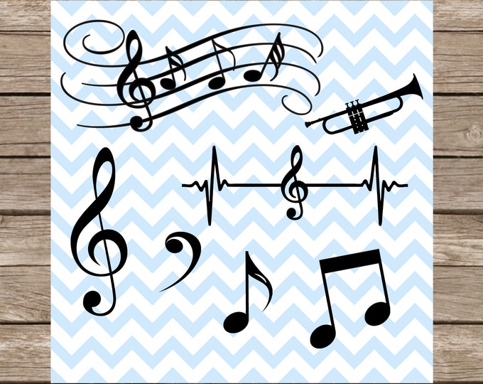 Music Notes Svg File This item is unavailable - Etsy