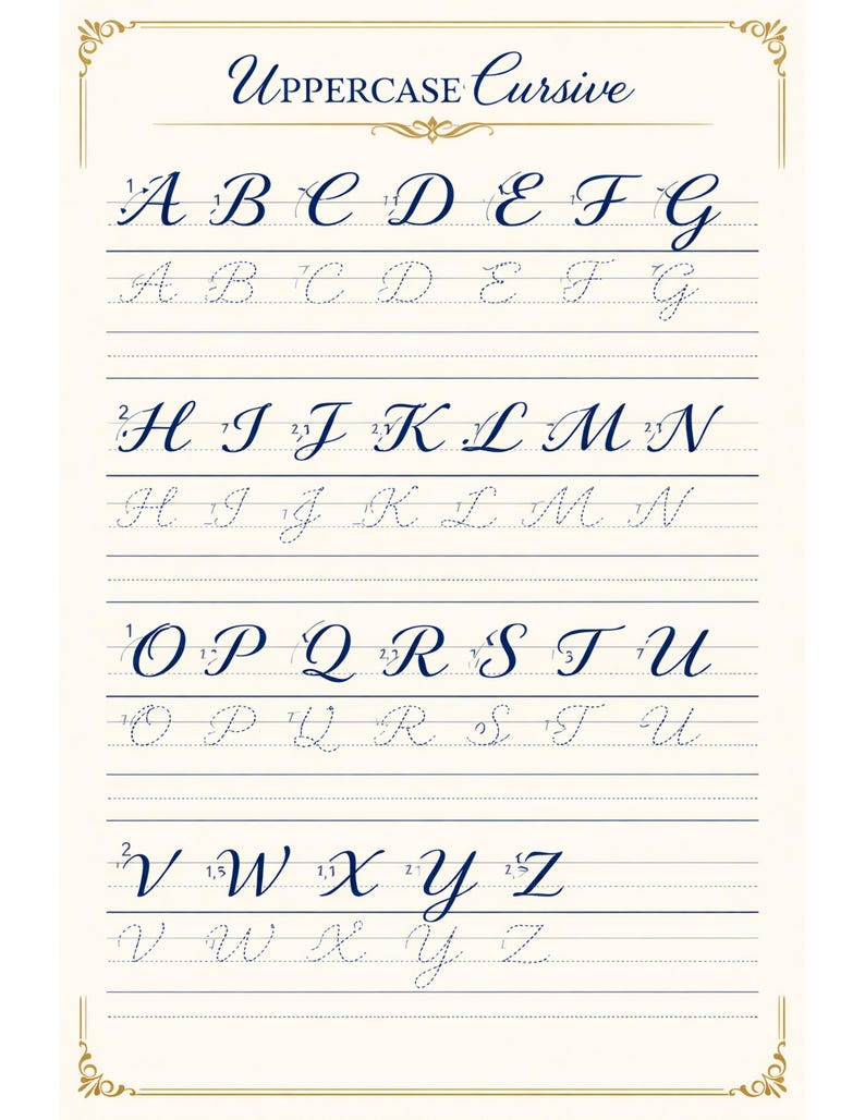 Cursive Handwriting Worksheets | Homeschool Cursive Practice | Letters ...