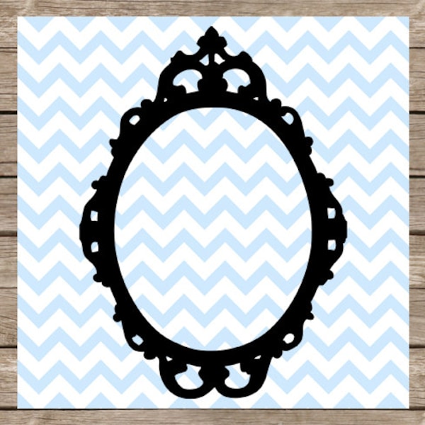 Magic Mirror SVG PNG Evil Queen Magic Mirror Beauty Cutting File Cricut Silhouette Graphic File